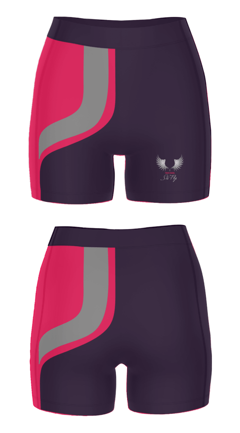 Women's Compression Shorts, DK Fitness Consulting, , Teamtime, Team time, sublimation, custom sports apparel, team uniforms, spirit wear, spiritwear, sports uniforms, custom shirts, team store, custom team store, fundraiser sports, apparel fundraiser