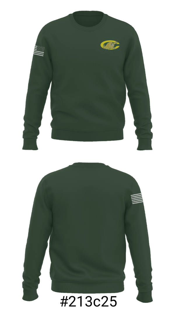 Crew Neck Sweatshirt, Coloma High School Wrestling, Wrestling, Teamtime, Team time, sublimation, custom sports apparel, team uniforms, spirit wear, spiritwear, sports uniforms, custom shirts, team store, custom team store, fundraiser sports, apparel fundraiser