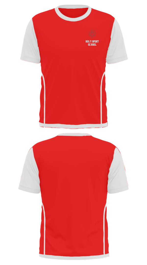 Short Sleeve Performance Shirt, Holy Spirit School, Spirit Store, Teamtime, Team time, sublimation, custom sports apparel, team uniforms, spirit wear, spiritwear, sports uniforms, custom shirts, team store, custom team store, fundraiser sports, apparel fundraiser