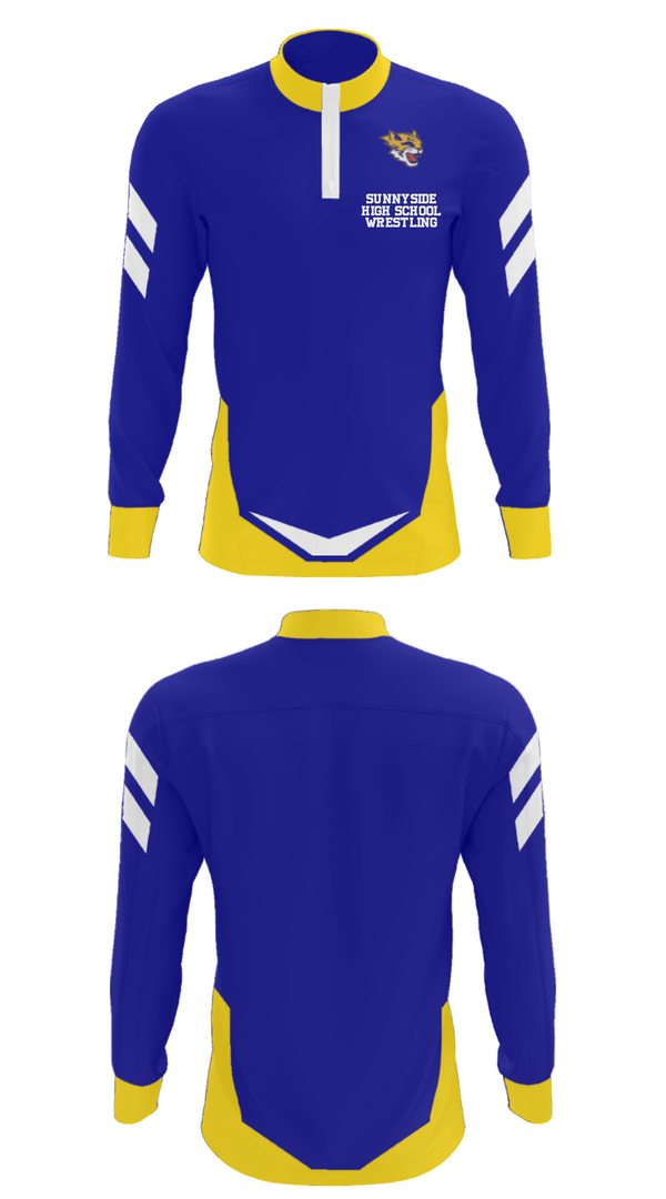 Quarter Zip Jacket, Sunnyside High School Wrestling, Wrestling, Teamtime, Team time, sublimation, custom sports apparel, team uniforms, spirit wear, spiritwear, sports uniforms, custom shirts, team store, custom team store, fundraiser sports, apparel fundraiser