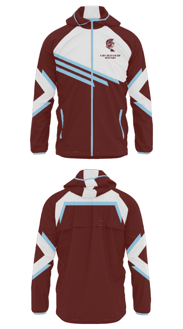 Windbreaker, Saint Joseph-Ogden High School Wrestling, Wrestling, Teamtime, Team time, sublimation, custom sports apparel, team uniforms, spirit wear, spiritwear, sports uniforms, custom shirts, team store, custom team store, fundraiser sports, apparel fundraiser