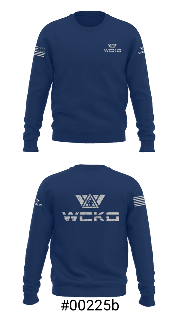 Crew Neck Sweatshirt, PA WCKD Airsoft Organization, , Teamtime, Team time, sublimation, custom sports apparel, team uniforms, spirit wear, spiritwear, sports uniforms, custom shirts, team store, custom team store, fundraiser sports, apparel fundraiser