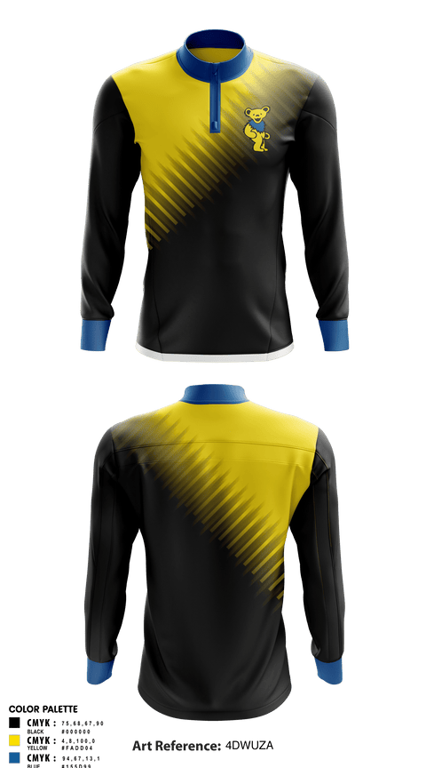 Quarter Zip Jacket, Grateful, Ice Hockey, Teamtime, Team time, sublimation, custom sports apparel, team uniforms, spirit wear, spiritwear, sports uniforms, custom shirts, team store, custom team store, fundraiser sports, apparel fundraiser