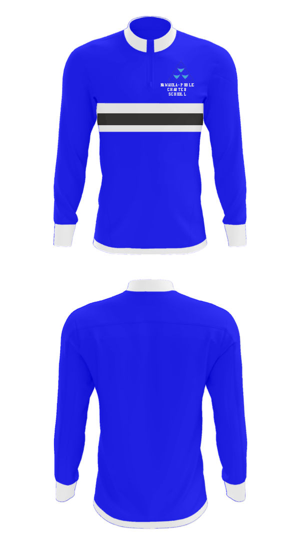 Quarter Zip Jacket, Na Wai Ola - Public Charter School l, Spirit Store, Teamtime, Team time, sublimation, custom sports apparel, team uniforms, spirit wear, spiritwear, sports uniforms, custom shirts, team store, custom team store, fundraiser sports, apparel fundraiser