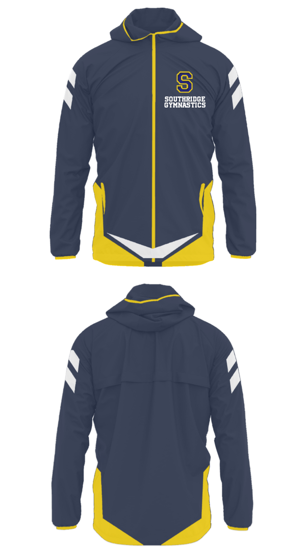 Windbreaker, Southridge High School Gymnastics, Spirit Store, Teamtime, Team time, sublimation, custom sports apparel, team uniforms, spirit wear, spiritwear, sports uniforms, custom shirts, team store, custom team store, fundraiser sports, apparel fundraiser