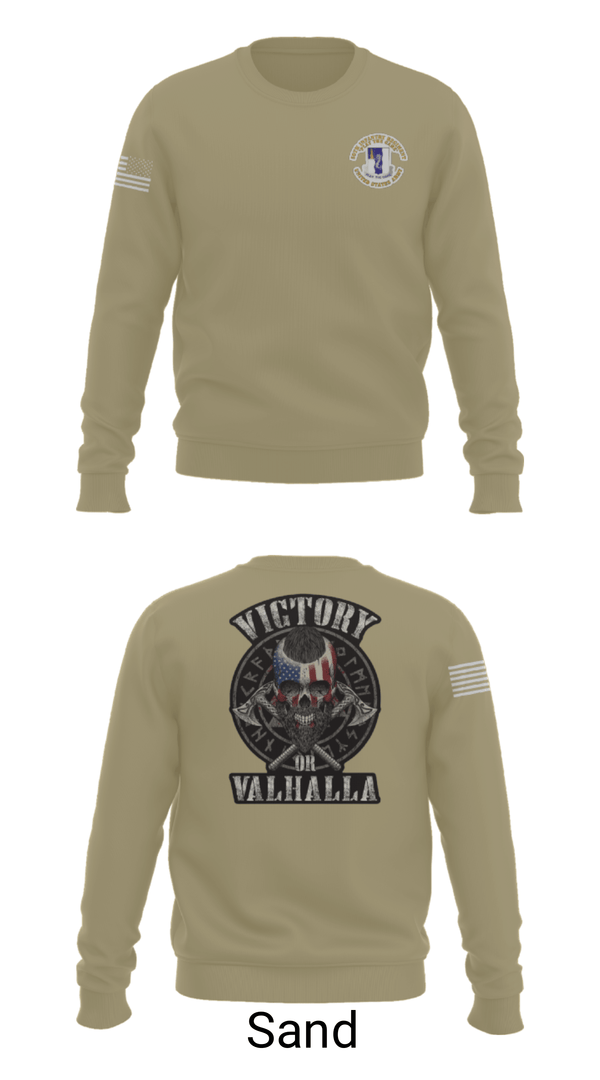 Crew Neck Sweatshirt, 1-50 infantry battalion, Army, Teamtime, Team time, sublimation, custom sports apparel, team uniforms, spirit wear, spiritwear, sports uniforms, custom shirts, team store, custom team store, fundraiser sports, apparel fundraiser