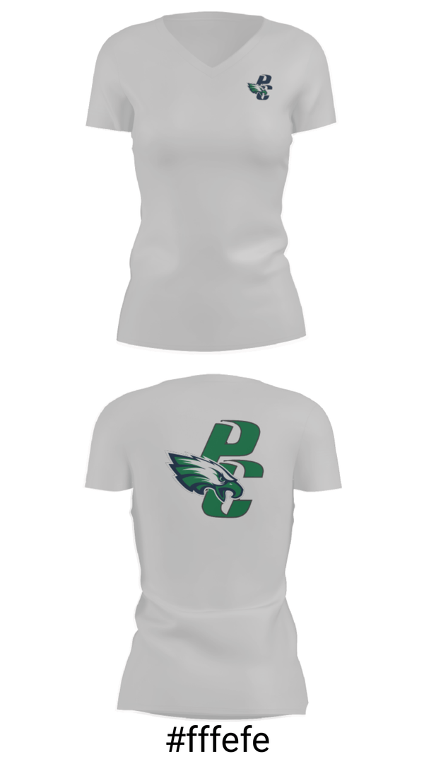 Women's Short Sleeve Vneck Shirt, Pine Creek High School Basketball, Women's Basketball, Teamtime, Team time, sublimation, custom sports apparel, team uniforms, spirit wear, spiritwear, sports uniforms, custom shirts, team store, custom team store, fundraiser sports, apparel fundraiser