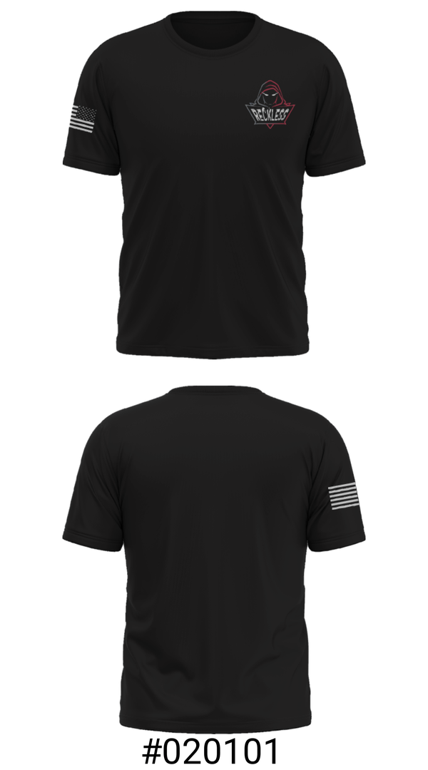 Short Sleeve Performance Shirt, Reckless, Football, Teamtime, Team time, sublimation, custom sports apparel, team uniforms, spirit wear, spiritwear, sports uniforms, custom shirts, team store, custom team store, fundraiser sports, apparel fundraiser