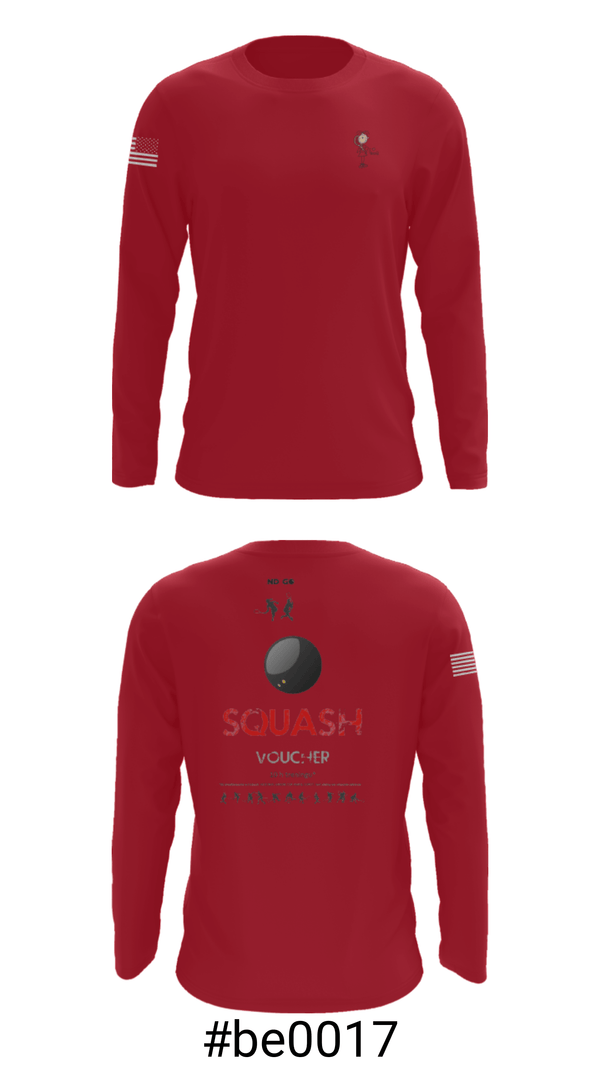 Long Sleeve Performance Shirt, Cambridge Squash, Tennis, Teamtime, Team time, sublimation, custom sports apparel, team uniforms, spirit wear, spiritwear, sports uniforms, custom shirts, team store, custom team store, fundraiser sports, apparel fundraiser