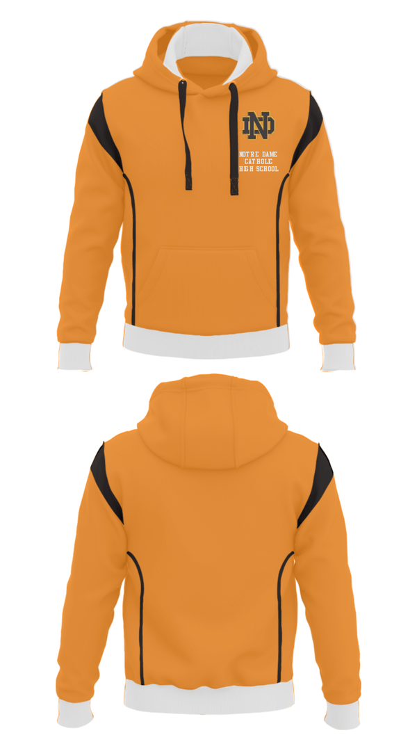 Hoodie, Notre Dame Catholic High School, Spirit Store, Teamtime, Team time, sublimation, custom sports apparel, team uniforms, spirit wear, spiritwear, sports uniforms, custom shirts, team store, custom team store, fundraiser sports, apparel fundraiser