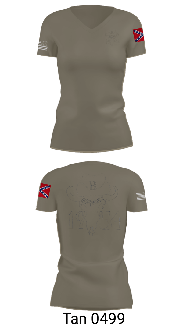 Women's Short Sleeve Vneck Shirt, GOD'S GANGSTER'SBarnetts, Marines, Teamtime, Team time, sublimation, custom sports apparel, team uniforms, spirit wear, spiritwear, sports uniforms, custom shirts, team store, custom team store, fundraiser sports, apparel fundraiser