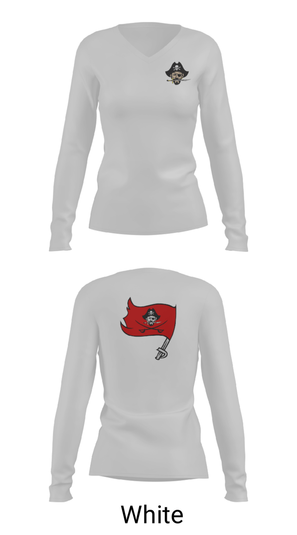 Women's Long Sleeve Vneck Shirt, Plainview High School Basketball, Women's Basketball, Teamtime, Team time, sublimation, custom sports apparel, team uniforms, spirit wear, spiritwear, sports uniforms, custom shirts, team store, custom team store, fundraiser sports, apparel fundraiser