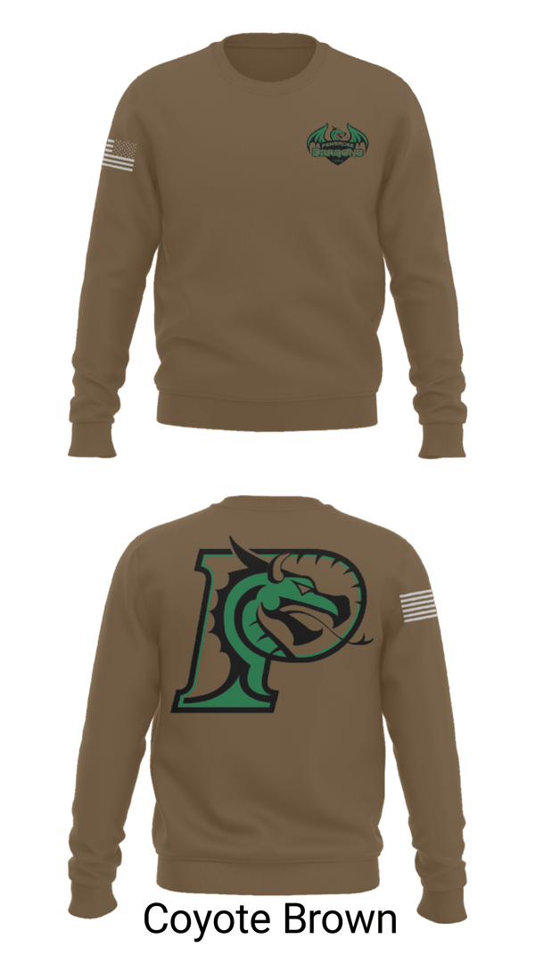 Crew Neck Sweatshirt, Pembroke High School Diving, Spirit Store, Teamtime, Team time, sublimation, custom sports apparel, team uniforms, spirit wear, spiritwear, sports uniforms, custom shirts, team store, custom team store, fundraiser sports, apparel fundraiser