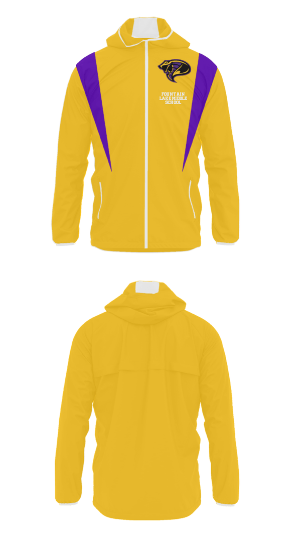 Windbreaker, Fountain Lake Middle School, Spirit Store, Teamtime, Team time, sublimation, custom sports apparel, team uniforms, spirit wear, spiritwear, sports uniforms, custom shirts, team store, custom team store, fundraiser sports, apparel fundraiser