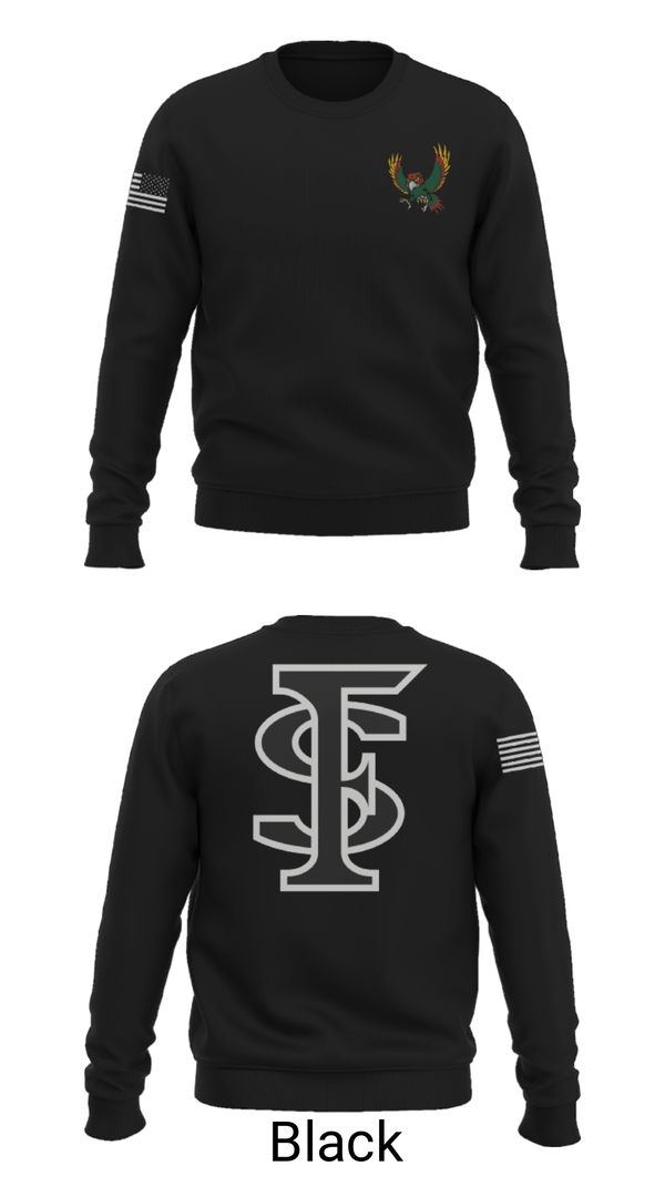 Crew Neck Sweatshirt, Lawrence Free State High School Gymnastics, Spirit Store, Teamtime, Team time, sublimation, custom sports apparel, team uniforms, spirit wear, spiritwear, sports uniforms, custom shirts, team store, custom team store, fundraiser sports, apparel fundraiser