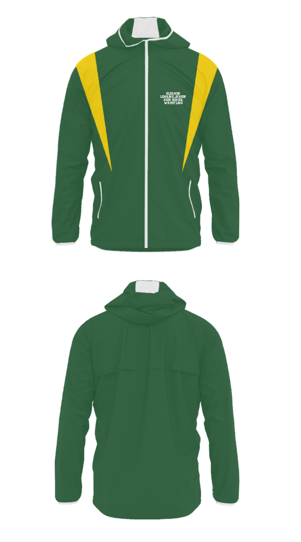 Windbreaker, Eleanor Lemaire Junior High School Wrestling, Wrestling, Teamtime, Team time, sublimation, custom sports apparel, team uniforms, spirit wear, spiritwear, sports uniforms, custom shirts, team store, custom team store, fundraiser sports, apparel fundraiser