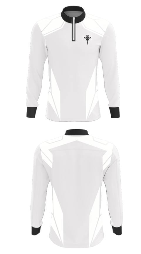 Quarter Zip Jacket, CONFLICTED RECORDS, , Teamtime, Team time, sublimation, custom sports apparel, team uniforms, spirit wear, spiritwear, sports uniforms, custom shirts, team store, custom team store, fundraiser sports, apparel fundraiser