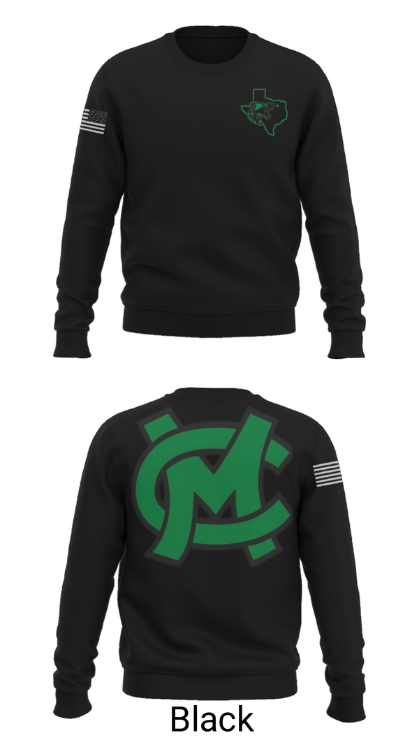 Crew Neck Sweatshirt, Caddo Mills Middle School Basketball, Men's Basketball, Teamtime, Team time, sublimation, custom sports apparel, team uniforms, spirit wear, spiritwear, sports uniforms, custom shirts, team store, custom team store, fundraiser sports, apparel fundraiser