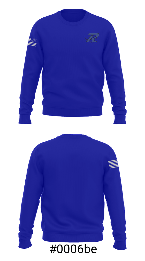 Crew Neck Sweatshirt, Rains Junior High School, Spirit Store, Teamtime, Team time, sublimation, custom sports apparel, team uniforms, spirit wear, spiritwear, sports uniforms, custom shirts, team store, custom team store, fundraiser sports, apparel fundraiser