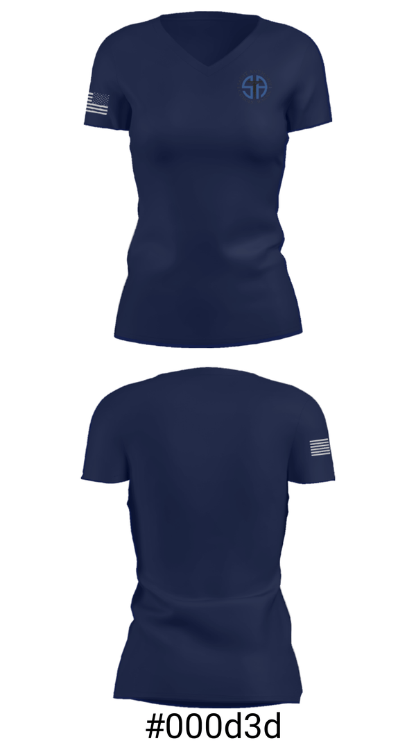 Women's Short Sleeve Vneck Shirt, St Anthony Catholic School Catholic School Sys, Spirit Store, Teamtime, Team time, sublimation, custom sports apparel, team uniforms, spirit wear, spiritwear, sports uniforms, custom shirts, team store, custom team store, fundraiser sports, apparel fundraiser