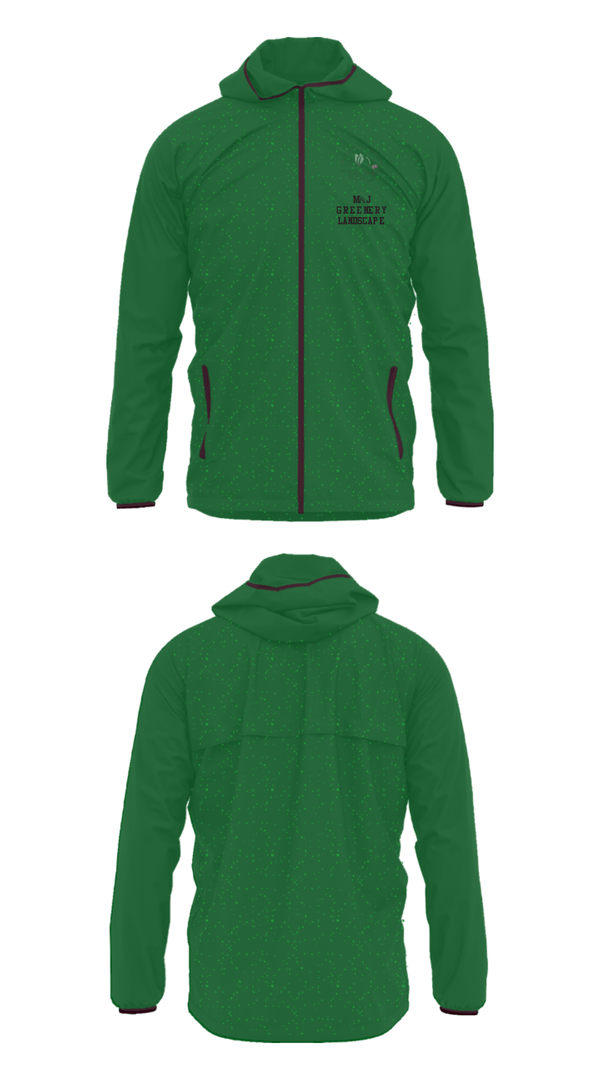 Windbreaker, M&J GREENERY LANDSCAPE, , Teamtime, Team time, sublimation, custom sports apparel, team uniforms, spirit wear, spiritwear, sports uniforms, custom shirts, team store, custom team store, fundraiser sports, apparel fundraiser