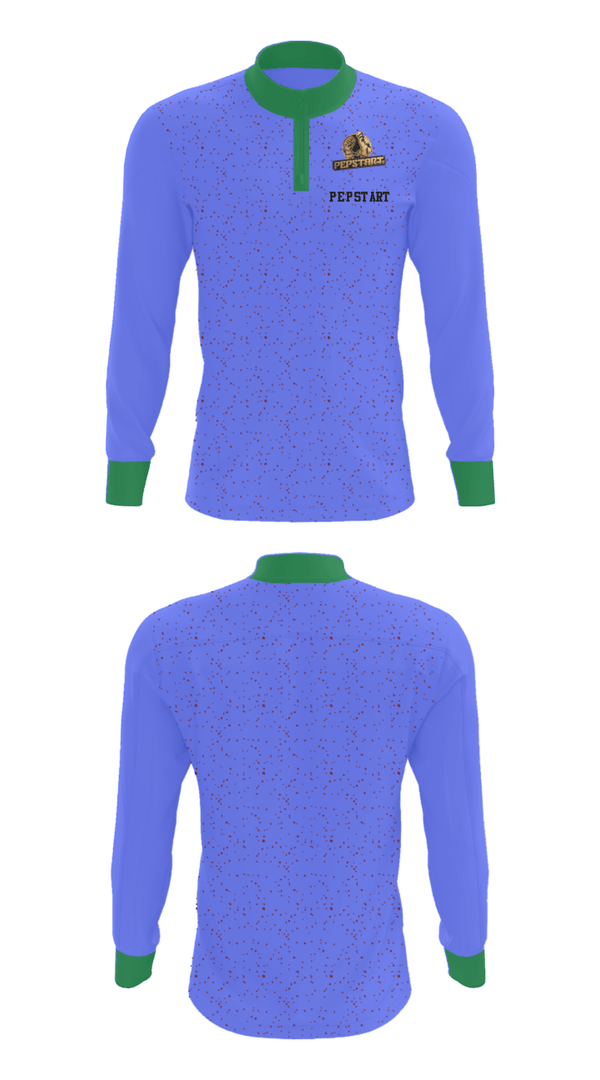 Quarter Zip Jacket, pepstartpepstart, , Teamtime, Team time, sublimation, custom sports apparel, team uniforms, spirit wear, spiritwear, sports uniforms, custom shirts, team store, custom team store, fundraiser sports, apparel fundraiser