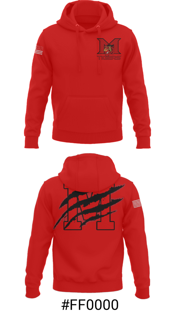 Hoodie, Mansfield High School Basketball, Men's Basketball, Teamtime, Team time, sublimation, custom sports apparel, team uniforms, spirit wear, spiritwear, sports uniforms, custom shirts, team store, custom team store, fundraiser sports, apparel fundraiser