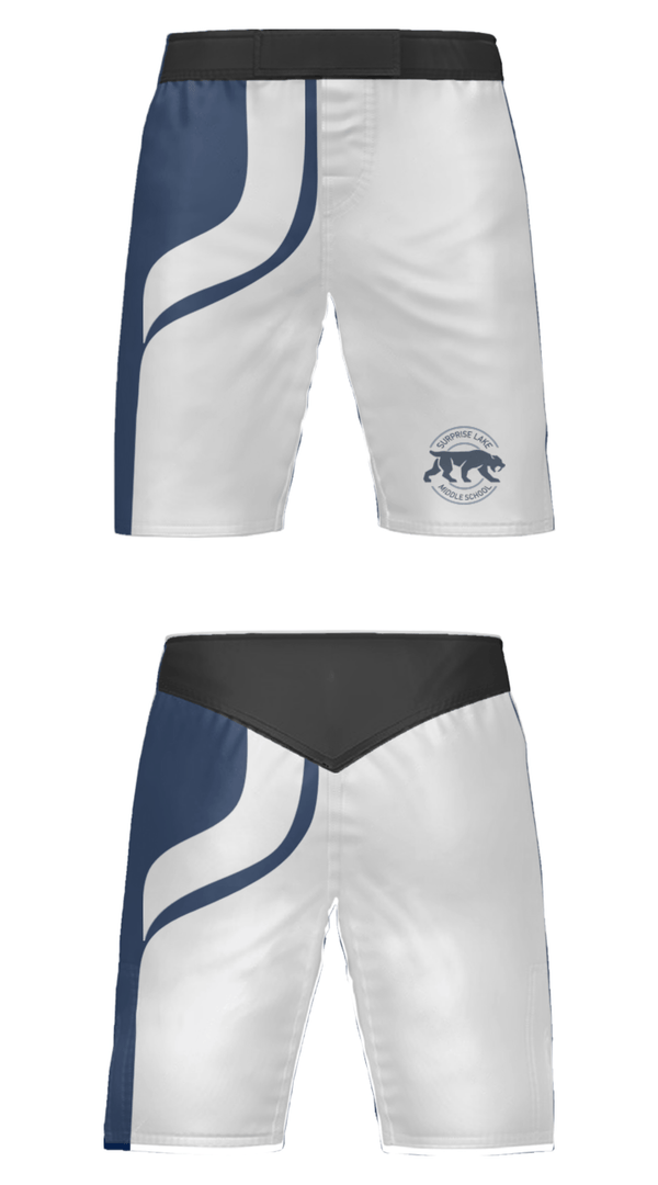 Fight Shorts, Surprise Lake Middle School Wrestling, Wrestling, Teamtime, Team time, sublimation, custom sports apparel, team uniforms, spirit wear, spiritwear, sports uniforms, custom shirts, team store, custom team store, fundraiser sports, apparel fundraiser