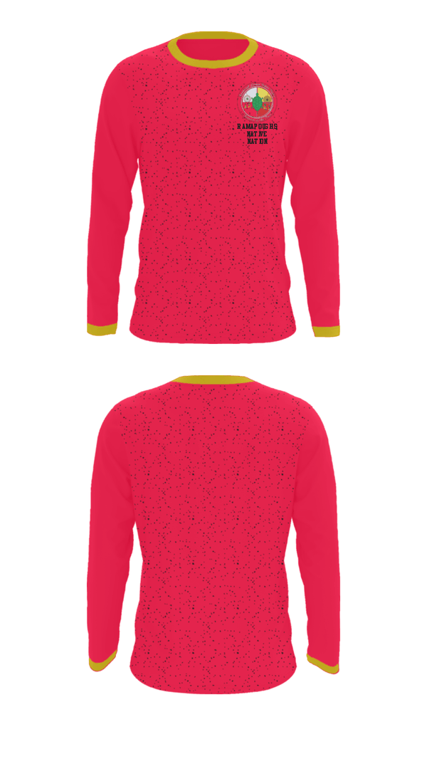 Long Sleeve Performance Shirt, RAMAPOUGHS NATIVE NATION, Spirit Store, Teamtime, Team time, sublimation, custom sports apparel, team uniforms, spirit wear, spiritwear, sports uniforms, custom shirts, team store, custom team store, fundraiser sports, apparel fundraiser