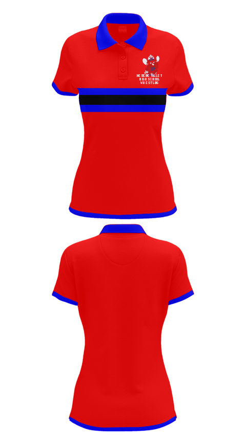 Short Sleeve Performance Polo, Medicine Valley High School Wrestling, Wrestling, Teamtime, Team time, sublimation, custom sports apparel, team uniforms, spirit wear, spiritwear, sports uniforms, custom shirts, team store, custom team store, fundraiser sports, apparel fundraiser