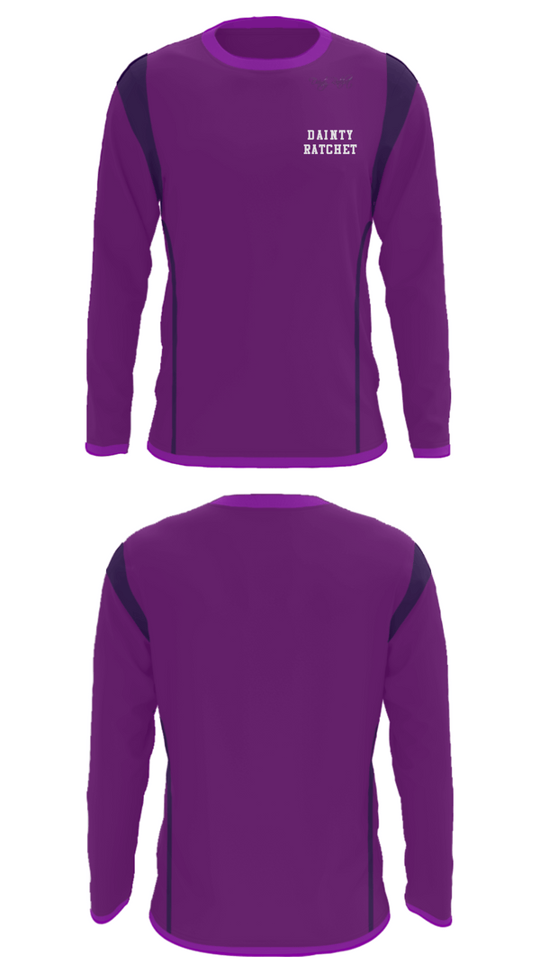 Long Sleeve Performance Shirt, Dainty Ratchet, , Teamtime, Team time, sublimation, custom sports apparel, team uniforms, spirit wear, spiritwear, sports uniforms, custom shirts, team store, custom team store, fundraiser sports, apparel fundraiser