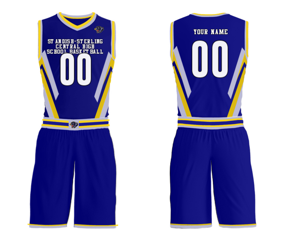 Womens Reversible Basketball Jersey, Standish-Sterling Central High School Basketball, Women's Basketball, Teamtime, Team time, sublimation, custom sports apparel, team uniforms, spirit wear, spiritwear, sports uniforms, custom shirts, team store, custom team store, fundraiser sports, apparel fundraiser