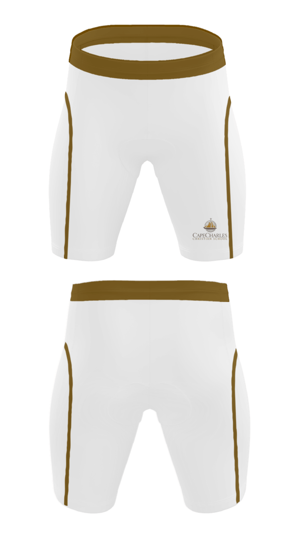 Men's Compression Shorts, Cape Charles Christian School, Spirit Store, Teamtime, Team time, sublimation, custom sports apparel, team uniforms, spirit wear, spiritwear, sports uniforms, custom shirts, team store, custom team store, fundraiser sports, apparel fundraiser