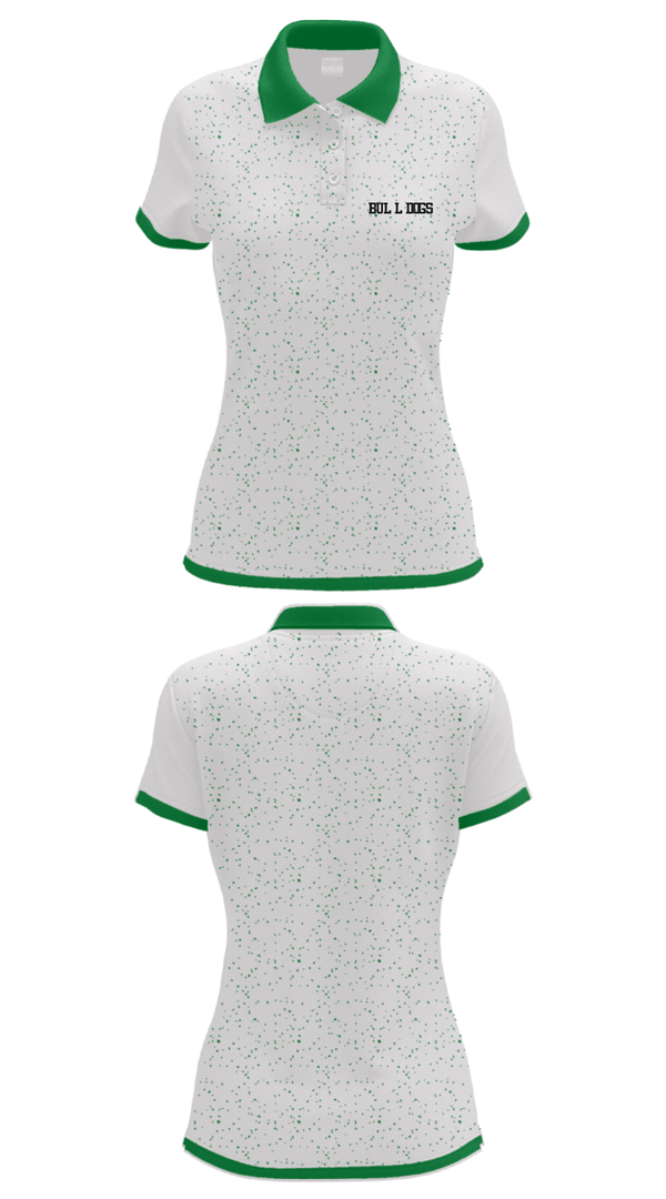 Women's Short Sleeve Performance Polo, Bulldogs, Men's Basketball, Teamtime, Team time, sublimation, custom sports apparel, team uniforms, spirit wear, spiritwear, sports uniforms, custom shirts, team store, custom team store, fundraiser sports, apparel fundraiser