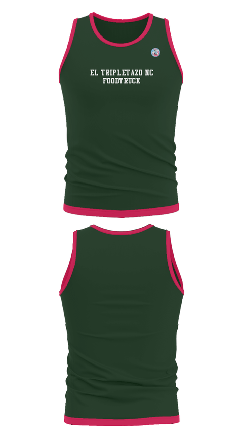 Tank Top, El Tripletazo NC foodtruck, , Teamtime, Team time, sublimation, custom sports apparel, team uniforms, spirit wear, spiritwear, sports uniforms, custom shirts, team store, custom team store, fundraiser sports, apparel fundraiser