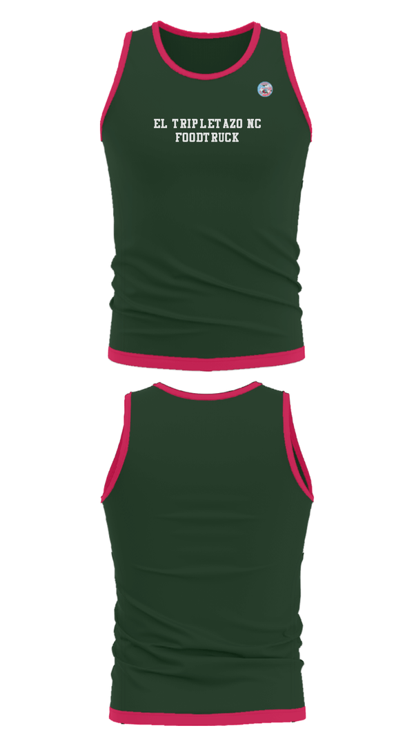 Tank Top, El Tripletazo NC foodtruck, , Teamtime, Team time, sublimation, custom sports apparel, team uniforms, spirit wear, spiritwear, sports uniforms, custom shirts, team store, custom team store, fundraiser sports, apparel fundraiser