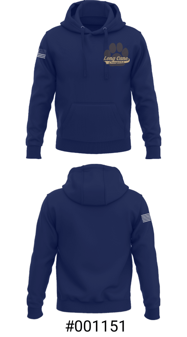Hoodie, Long Cane Middle School, Spirit Store, Teamtime, Team time, sublimation, custom sports apparel, team uniforms, spirit wear, spiritwear, sports uniforms, custom shirts, team store, custom team store, fundraiser sports, apparel fundraiser