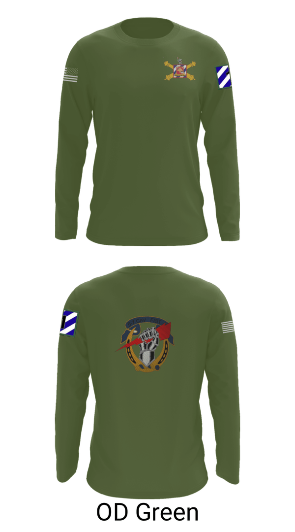 Long Sleeve Performance Shirt, , Army, Teamtime, Team time, sublimation, custom sports apparel, team uniforms, spirit wear, spiritwear, sports uniforms, custom shirts, team store, custom team store, fundraiser sports, apparel fundraiser