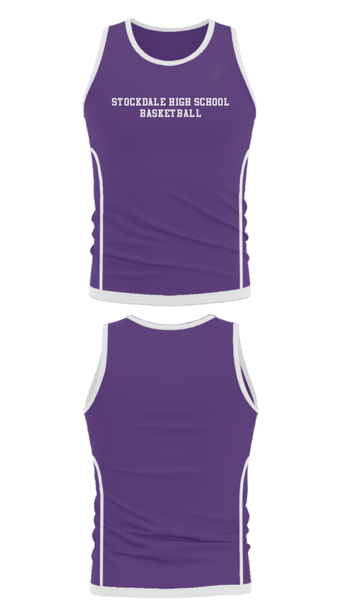 Tank Top, Stockdale High School Basketball, Women's Basketball, Teamtime, Team time, sublimation, custom sports apparel, team uniforms, spirit wear, spiritwear, sports uniforms, custom shirts, team store, custom team store, fundraiser sports, apparel fundraiser