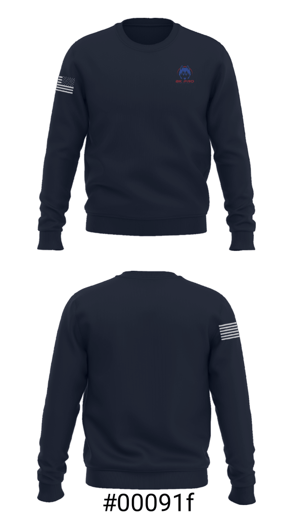 Crew Neck Sweatshirt, BK Pro TV Mounting LLC, , Teamtime, Team time, sublimation, custom sports apparel, team uniforms, spirit wear, spiritwear, sports uniforms, custom shirts, team store, custom team store, fundraiser sports, apparel fundraiser