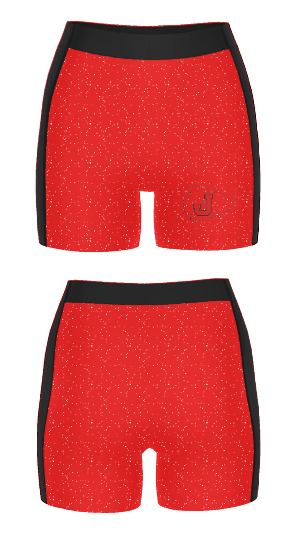 Women's Compression Shorts, Jennings Senior High School Wrestling, Wrestling, Teamtime, Team time, sublimation, custom sports apparel, team uniforms, spirit wear, spiritwear, sports uniforms, custom shirts, team store, custom team store, fundraiser sports, apparel fundraiser
