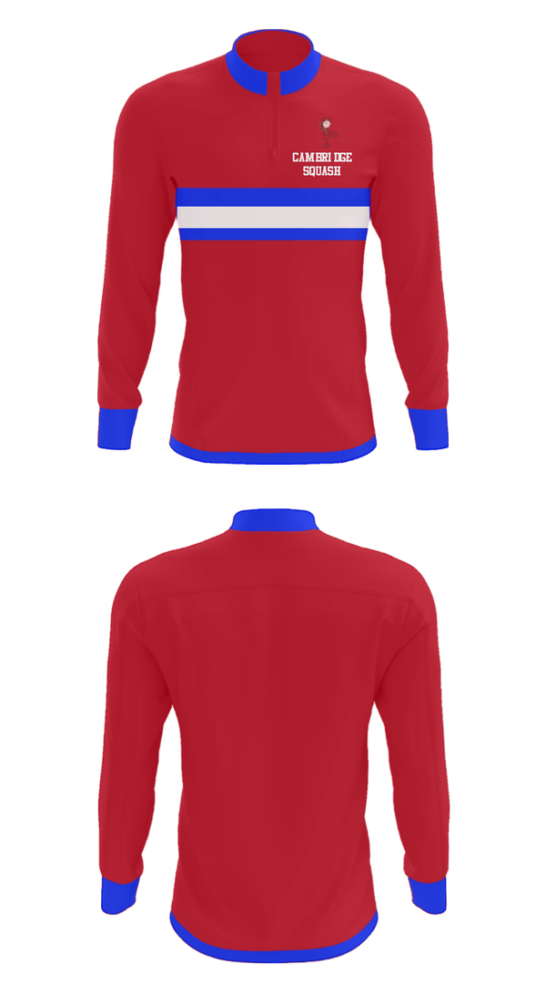 Quarter Zip Jacket, Cambridge Squash, Tennis, Teamtime, Team time, sublimation, custom sports apparel, team uniforms, spirit wear, spiritwear, sports uniforms, custom shirts, team store, custom team store, fundraiser sports, apparel fundraiser