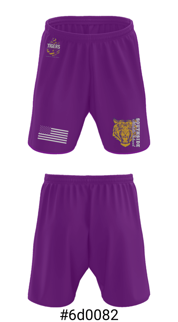 Athletic Shorts With Pockets, Southside Middle School, Spirit Store, Teamtime, Team time, sublimation, custom sports apparel, team uniforms, spirit wear, spiritwear, sports uniforms, custom shirts, team store, custom team store, fundraiser sports, apparel fundraiser