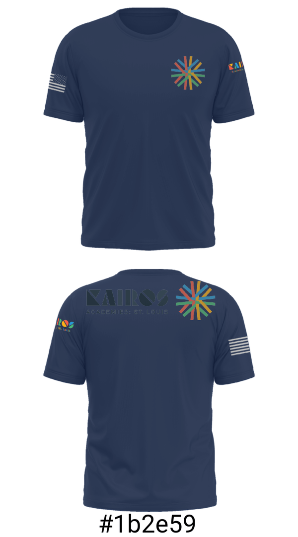 Short Sleeve Performance Shirt, Kairos Academies, Spirit Store, Teamtime, Team time, sublimation, custom sports apparel, team uniforms, spirit wear, spiritwear, sports uniforms, custom shirts, team store, custom team store, fundraiser sports, apparel fundraiser