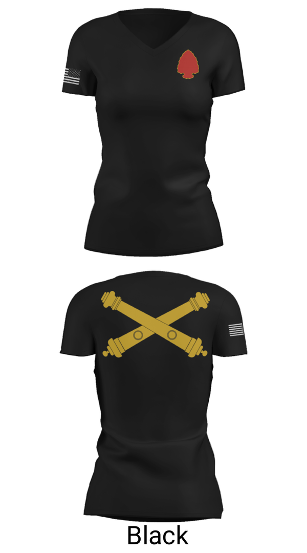 Women's Short Sleeve Vneck Shirt, , National Guard, Teamtime, Team time, sublimation, custom sports apparel, team uniforms, spirit wear, spiritwear, sports uniforms, custom shirts, team store, custom team store, fundraiser sports, apparel fundraiser