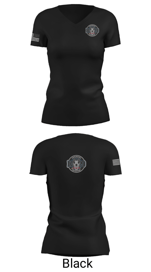 Women's Short Sleeve Vneck Shirt, , Police, Teamtime, Team time, sublimation, custom sports apparel, team uniforms, spirit wear, spiritwear, sports uniforms, custom shirts, team store, custom team store, fundraiser sports, apparel fundraiser
