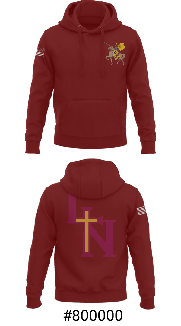 Hoodie, Lutheran North High School Basketball, Women's Basketball, Teamtime, Team time, sublimation, custom sports apparel, team uniforms, spirit wear, spiritwear, sports uniforms, custom shirts, team store, custom team store, fundraiser sports, apparel fundraiser
