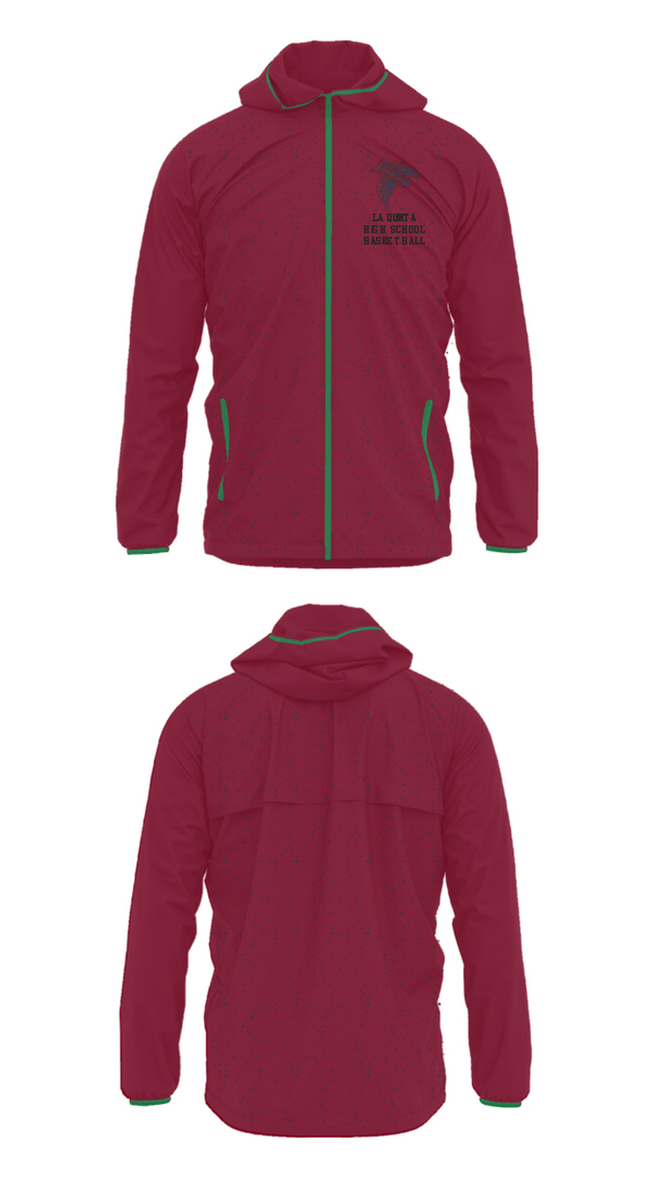 Windbreaker, La Quinta High School Basketball, Men's Basketball, Teamtime, Team time, sublimation, custom sports apparel, team uniforms, spirit wear, spiritwear, sports uniforms, custom shirts, team store, custom team store, fundraiser sports, apparel fundraiser