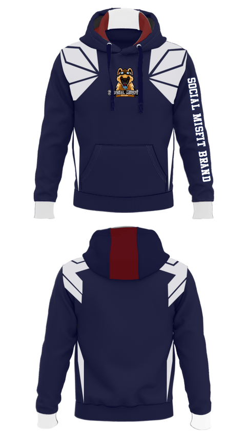 Hoodie, Social Misfit Brand, Spirit Store, Teamtime, Team time, sublimation, custom sports apparel, team uniforms, spirit wear, spiritwear, sports uniforms, custom shirts, team store, custom team store, fundraiser sports, apparel fundraiser