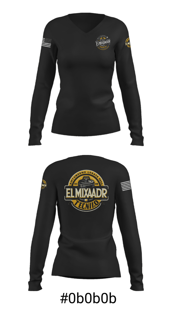 Women's Long Sleeve Vneck Shirt, Kqmen, , Teamtime, Team time, sublimation, custom sports apparel, team uniforms, spirit wear, spiritwear, sports uniforms, custom shirts, team store, custom team store, fundraiser sports, apparel fundraiser